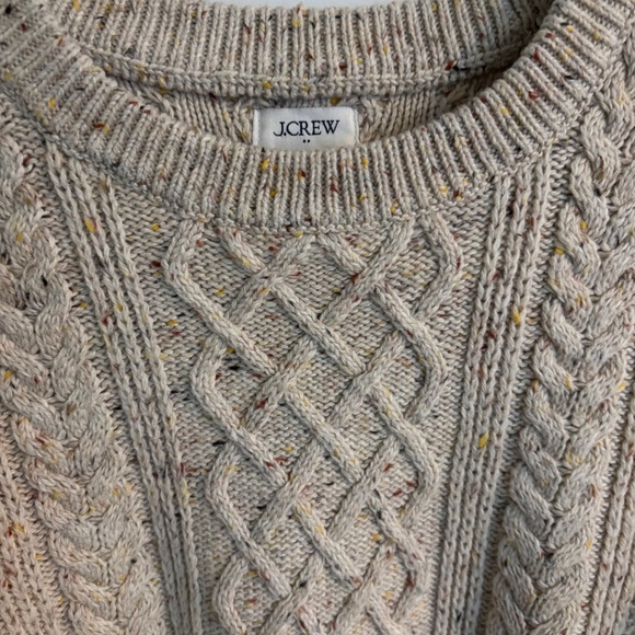 Donegal Cable Knit Sweater - Picture 3 of 6